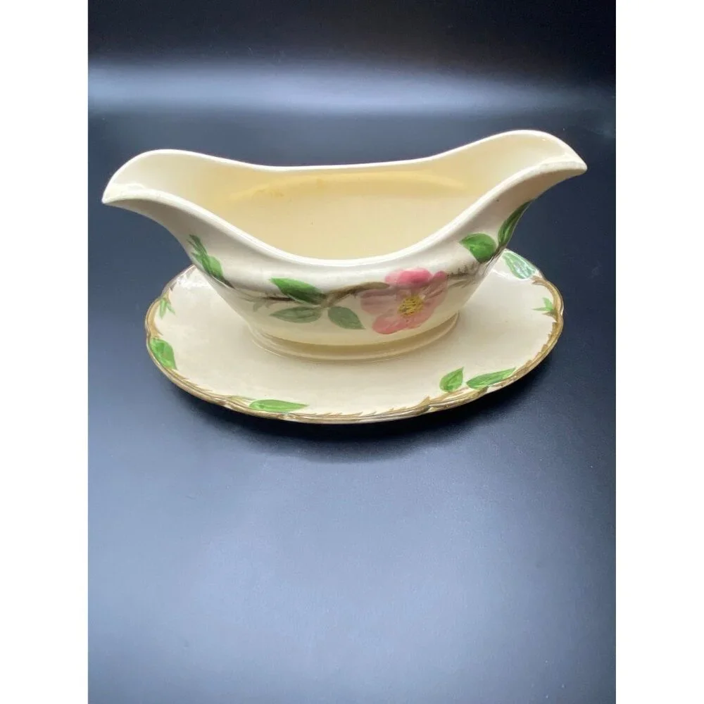 Franciscan Desert Rose Gravy Boat California